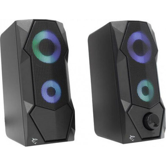 White Shark Rgb Speaker 2.0 Flow - (GSP-634)