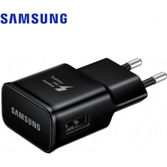 SAMSUNG TRAVEL CHARGER USB-A 15W BLACK BLISTER - (EP-TA20EBENGEU)
