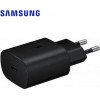 SAMSUNG WALL CHARGER USB-C 25W BLACK BLISTER - (EP-TA800NBEGEU)