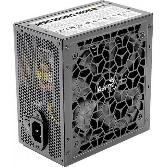 Aerocool ����������� Aero 650W Active PFC 80 Plus Bronze - (AERO-BRONZE-650W)