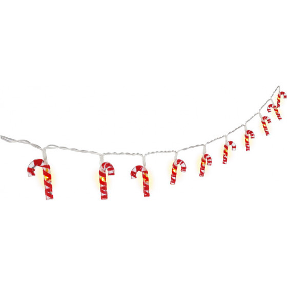 Goobay LED �������� �� candy canes 3000K 1.2m 5lm 10 LEDs - (58117)