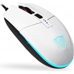 Motospeed V50 Wired gaming mouse white color - (MT00100)