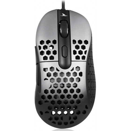 Motospeed ZEUS 6400 Wired Gaming Mouse Black Grey - (MT00169)