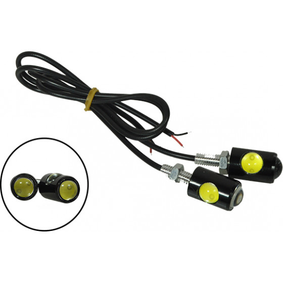 GloboStar ��� �������� LED ��������� � DRL ��� ���������� 3 Watt 12 Volt ����� ����� - (55200)