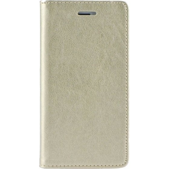 Senso Leather Stand Book Samsung S7 Gold - (SELSAMS7G)