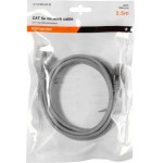 Vivanco Network Ethernet Cat5e F/utp Cable 2.5m Grey - (45701)