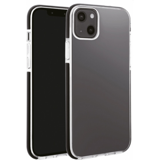Vivanco Rock Solid Case Iphone 13 Black Transparent Backcover - (62853)