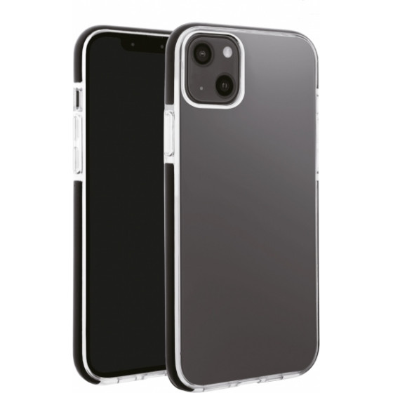 Vivanco Rock Solid Case Iphone 13 Mini Black Transparent Backcover - (62829)