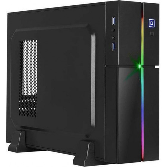 Aerocool Playa RGB Slim Black Tower Case - (ACCS-PQ05014.11)