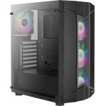 Aerocool Sentinel Midi-Tower Black - (AEROPGSSENTINEL-G-BK)