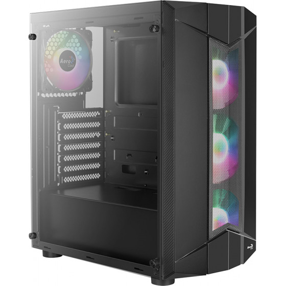 Aerocool Sentinel Midi-Tower Black - (AEROPGSSENTINEL-G-BK)