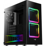 Aerocool Tor Midi Tower Black - (AEROPGSTOR-BG-RGB)