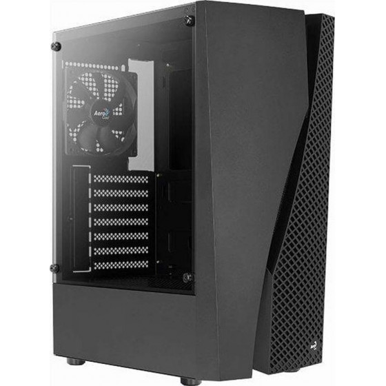 Aerocool Wave v1 (12cm black fan x 1 included) Mid Tower Case - (ACCM-PV35013.11)