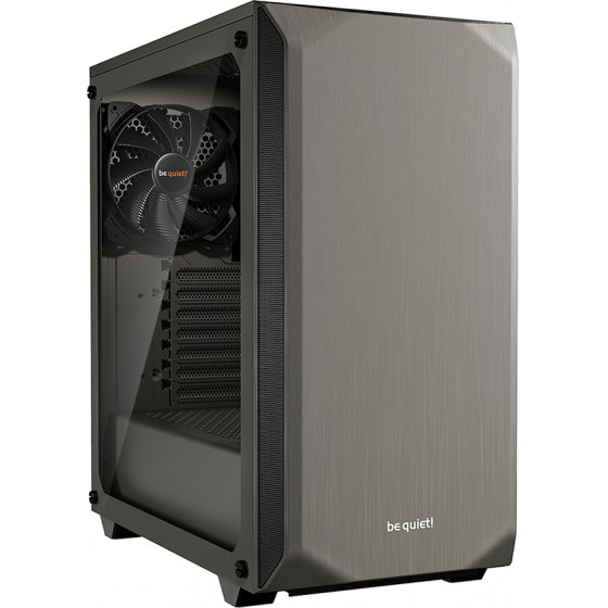 Be Quiet Case Pure Base 500 Window Metallic Gray - (BGW36)