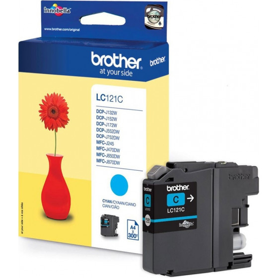 Brother ������ Inkjet LC-121C Cyan - (LC121C)