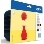 Brother ������ Inkjet LC-121VP Multipack - (LC121VALBPDR)