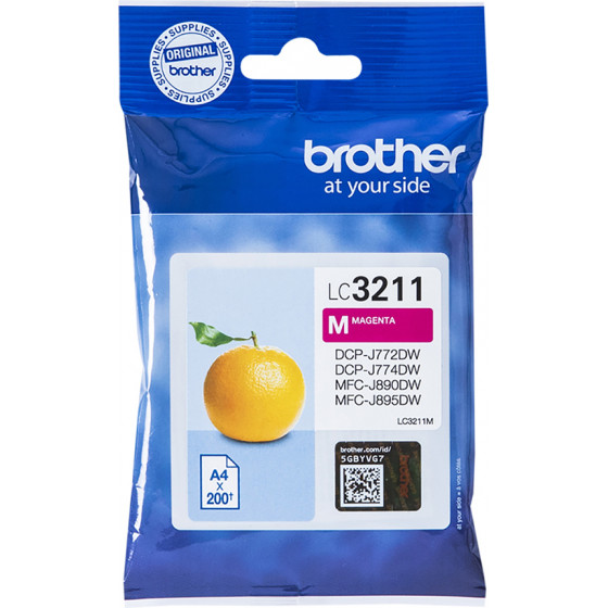 Brother ������ Inkjet LC-3211M Magenta (LC-3211M) - (LC3211M)