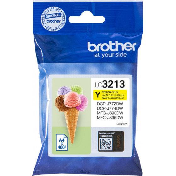 Brother ������ Inkjet LC-3213Y Yellow - (LC3213Y)