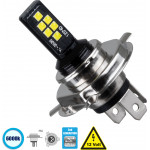 GloboStar ����� ����������� H4 2nd Generation Can-Bus Series LED 12 SMD 3030 8W 1200lm 360� DC 12V IP20 ����� ����� 6000K - (81446)