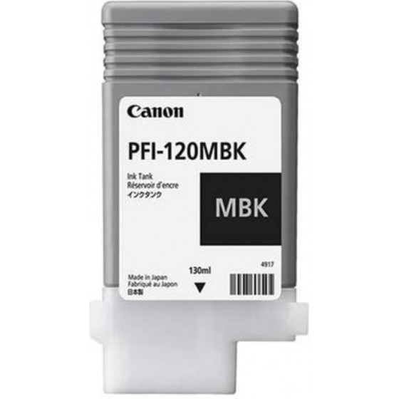 Canon ������ Inkjet PFI-120MBK Matte Black - (2884C001)