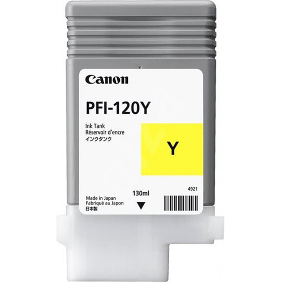 Canon ������ Inkjet PFI-120Y Yellow - (2888C001)