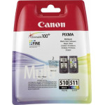 Canon ������ Inkjet PG-510/CL-511 Multipack - (2970B010)