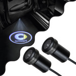 GloboStar SMART Ghost Car Brand Logo Projector - ������������ �������� ������ ����������� LED CREE XHP35 3W 240lm 120� DC 12V IP20 ����� ����� 6000K - (81620)