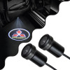 GloboStar MITSUBISHI Ghost Car Brand Logo Projector - ������������ �������� ������ ����������� LED CREE XHP35 3W 240lm 120� DC 12V IP20 ����� ����� 6000K - (81615)