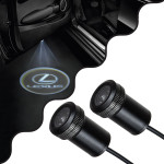 GloboStar LEXUS Ghost Car Brand Logo Projector - ������������ �������� ������ ����������� LED CREE XHP35 3W 240lm 120� DC 12V IP20 ����� ����� 6000K - (81612)