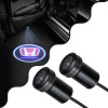 GloboStar HONDA Ghost Car Brand Logo Projector - ������������ �������� ������ ����������� LED CREE XHP35 3W 240lm 120� DC 12V IP20 ����� ����� 6000K - (81608)