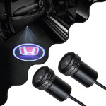 GloboStar HONDA Ghost Car Brand Logo Projector - ������������ �������� ������ ����������� LED CREE XHP35 3W 240lm 120� DC 12V IP20 ����� ����� 6000K - (81608)