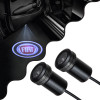 GloboStar FIAT Ghost Car Brand Logo Projector - ������������ �������� ������ ����������� LED CREE XHP35 3W 240lm 120� DC 12V IP20 ����� ����� 6000K - (81606)