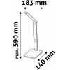 Avide LED Desk Lamp Office Leather Calendar White 6W - (ABLDL-OLC-6W-WH)