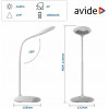 Avide LED Desk Lamp RGB White 4W - (ABLDLRGB-4W)
