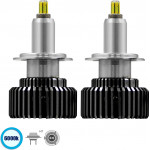 GloboStar H7 360� Line Extreme KIT ������� �������� ����������� & �������� 3rd Generation Can-Bus Extreme Truck Series LED CREE CXB COB 120W 16800lm DC 9-32V ��������� IP66 ����� ����� 6000K - (82063)