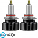 GloboStar HB4 9006 360� Line Extreme KIT ������� �������� ����������� & �������� 3rd Generation Can-Bus Extreme Truck Series LED CREE CXB COB 120W 16800lm DC 9-32V ��������� IP66 ����� ����� 6000K - (82070)