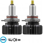 GloboStar HIR2 9012 360� Line Extreme KIT ������� �������� ����������� & �������� 3rd Generation Can-Bus Extreme Truck Series LED CREE CXB COB 120W 16800lm DC 9-32V ��������� IP66 ����� ����� 6000K - (82071)