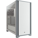 Corsair 4000D Tempered Glass Mid-Tower ATX Case - White - (CC-9011199-WW)
