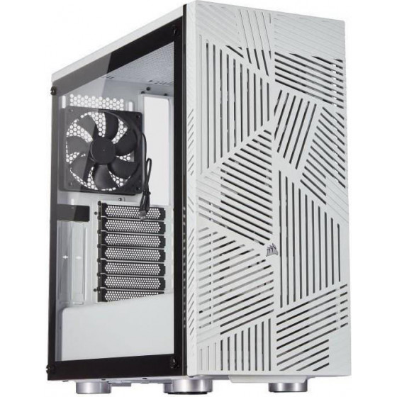 Corsair Carbide 275R Airflow Tempered Glass Mid-Tower Gaming Case White - (CC-9011182-WW)