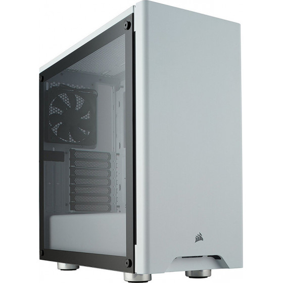 Corsair Carbide 275R Windowed Tempered Glass Mid-Tower Gaming Case White - (CC-9011133-WW)