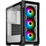 Corsair iCUE 220T RGB Tempered Glass Mid-Tower Smart Case - White - (CC-9011191-WW)