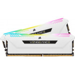 Corsair VENGEANCE RGB PRO SL 16GB (2x8GB) DDR4 DRAM 3200MHz C16 Memory Kit - White - (CMH16GX4M2E3200C16W)