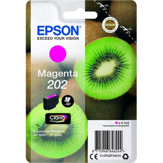 Epson ������ Inkjet 202 Magenta - (C13T02F34010)