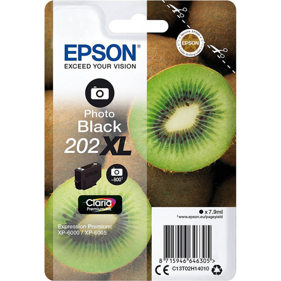 Epson ������ Inkjet 202XL Photo Black - (C13T02H14010)