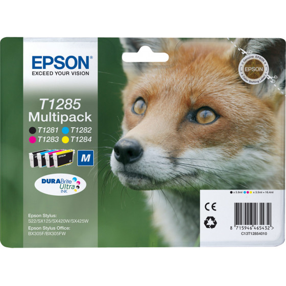 Epson ������ Inkjet T1285 Multipack - (C13T12854012)