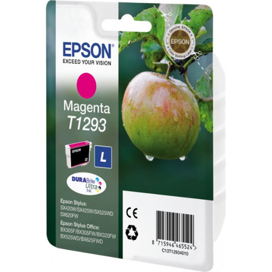 Epson ������ Inkjet T1293 Magenta - (C13T12934012)