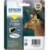 Epson ������ Inkjet T1304 XL Yellow - (C13T13044012)