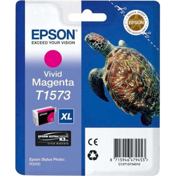 Epson ������ Inkjet T1573 XL Vivid Magenta (T15734010) - (C13T15734010)
