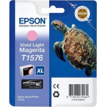 Epson ������ Inkjet T1576 XL Vivid Light Magenta (T15764010) - (C13T15764010)