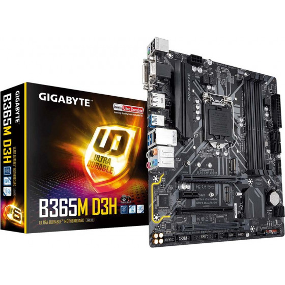 Gigabyte Motherboard 1151 (rev. 1.0) - (B365M D3H)